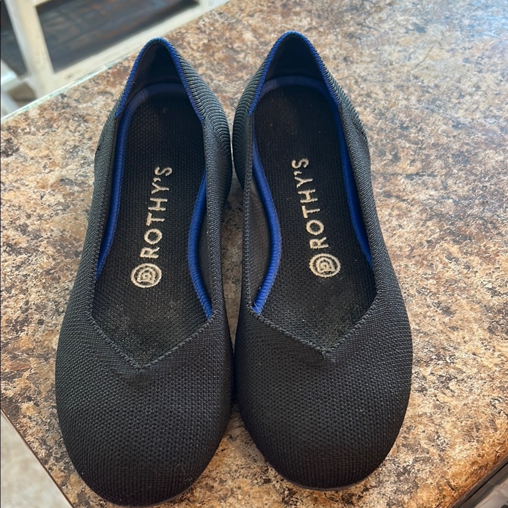 Rothy's Women's Black Flats